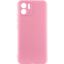 Чохол-накладка Silicone Case Full Camera Xiaomi Redmi A1 / A2 Pink