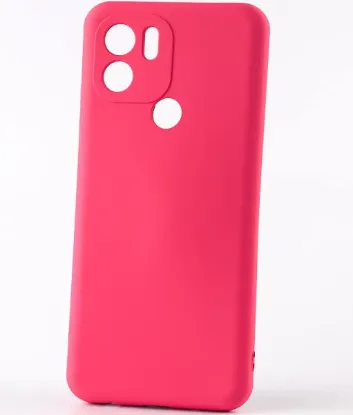 Чохол-накладка Silicone Case Full Camera Xiaomi Redmi A1 / A2 Малиновий