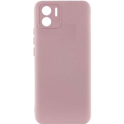Чохол-накладка Silicone Case Full Camera Xiaomi Redmi A1 / A2 Пудровий