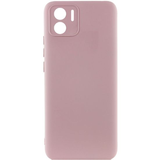 Чохол-накладка Silicone Case Full Camera Xiaomi Redmi A1 / A2 Пудровий