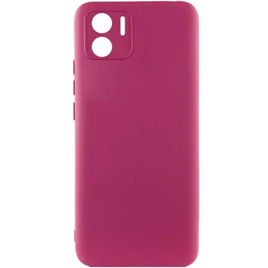 Чохол-накладка Silicone Case Full Camera Xiaomi Redmi A1+ / A2+ Marsala