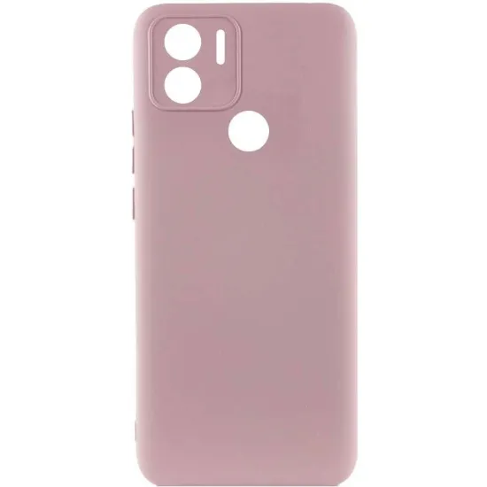 Чохол-накладка Silicone Case Full Camera Xiaomi Redmi A1+ / A2+ Pink Sand