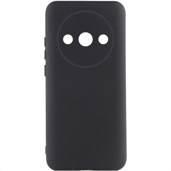 Чохол-накладка Silicone Case Full Camera Xiaomi Redmi A3 Black
