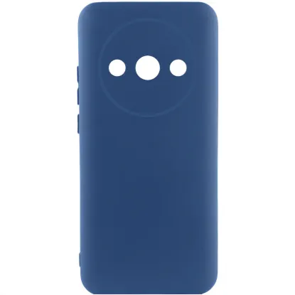 Чохол-накладка Silicone Case Full Camera Xiaomi Redmi A3 Navy Blue
