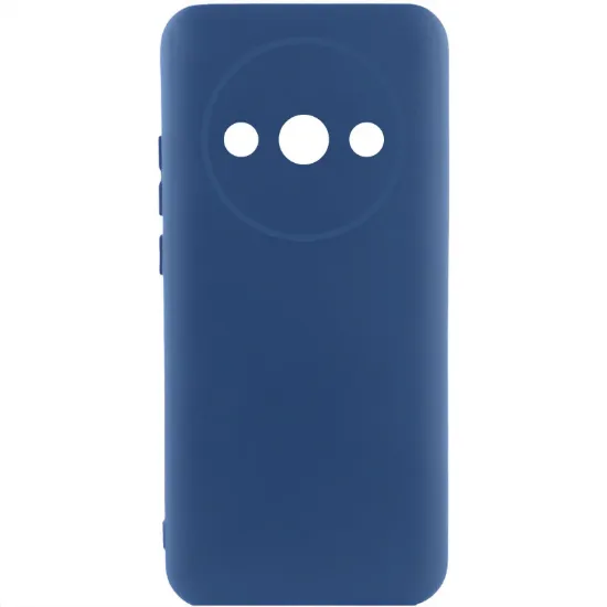 Чохол-накладка Silicone Case Full Camera Xiaomi Redmi A3 Navy Blue
