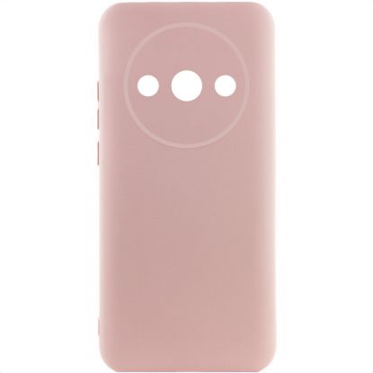 Чохол-накладка Silicone Case Full Camera Xiaomi Redmi A3 Pink Sand