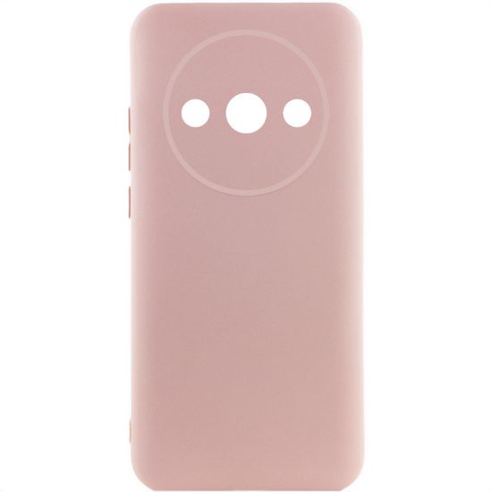Чохол-накладка Silicone Case Full Camera Xiaomi Redmi A3 Pink Sand