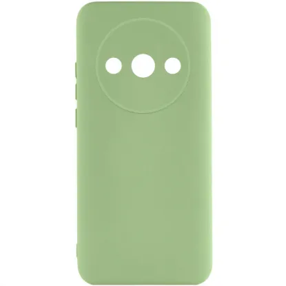 Чохол-накладка Silicone Case Full Camera Xiaomi Redmi A3 Pistacho