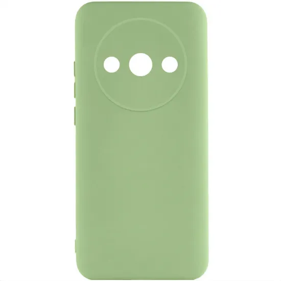 Чохол-накладка Silicone Case Full Camera Xiaomi Redmi A3 Pistacho