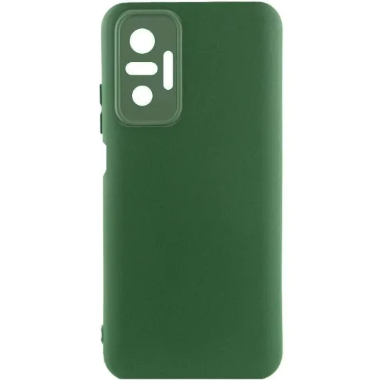 Чохол-накладка Silicone Case Full Camera Xiaomi Redmi Note 10 Pro / 10 Pro Max Dark Green