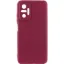 Чохол-накладка Silicone Case Full Camera Xiaomi Redmi Note 10 Pro / 10 Pro Max Marsala