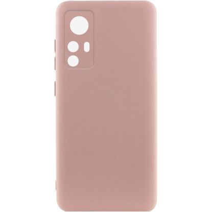 Чохол-накладка Silicone Case Full Camera Xiaomi Redmi Note 12S Pink Sand