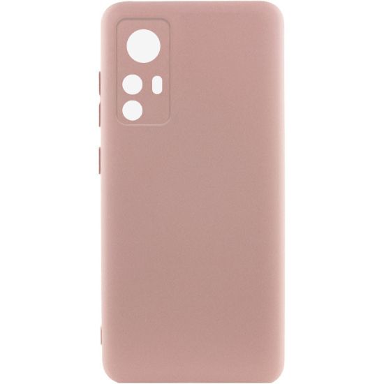 Чохол-накладка Silicone Case Full Camera Xiaomi Redmi Note 12S Pink Sand