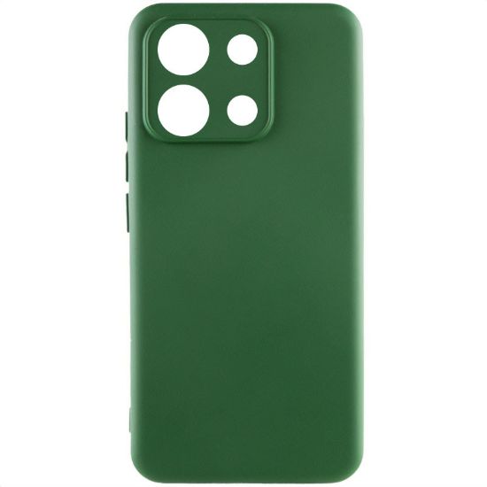 Чохол-накладка Silicone Case Full Camera Xiaomi Redmi Note 13 4G Dark Green