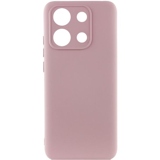 Чохол-накладка Silicone Case Full Camera Xiaomi Redmi Note 13 4G Pink Sand