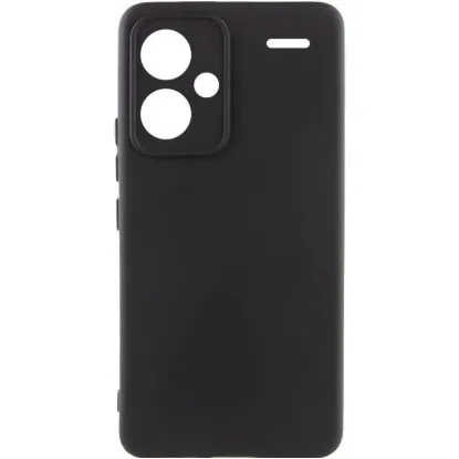 Чохол-накладка Silicone Case Full Camera Xiaomi Redmi Note 13 Pro+ Black