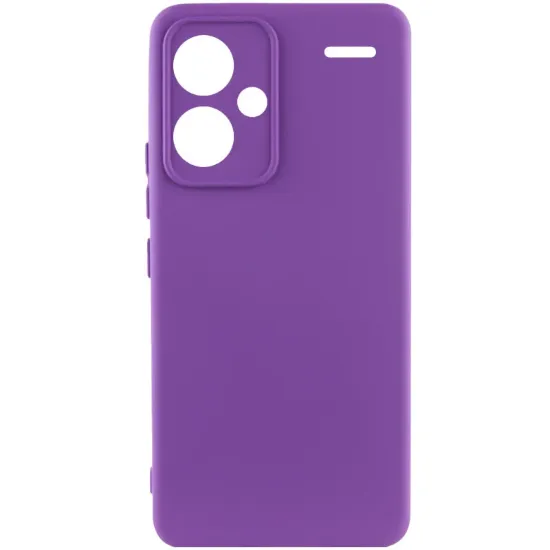 Чохол-накладка Silicone Case Full Camera Xiaomi Redmi Note 13 Pro+ Purple
