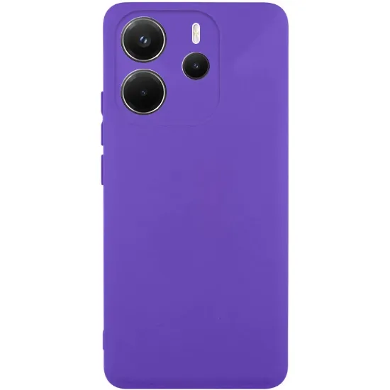 Чохол-накладка Silicone Case Full Camera Xiaomi Redmi Note 14 4G Light Violet