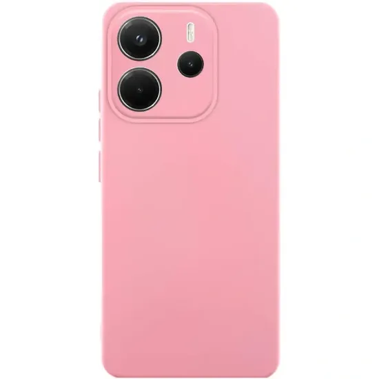 Чохол-накладка Silicone Case Full Camera Xiaomi Redmi Note 14 4G Pink