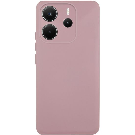 Чохол-накладка Silicone Case Full Camera Xiaomi Redmi Note 14 4G Pink Sand