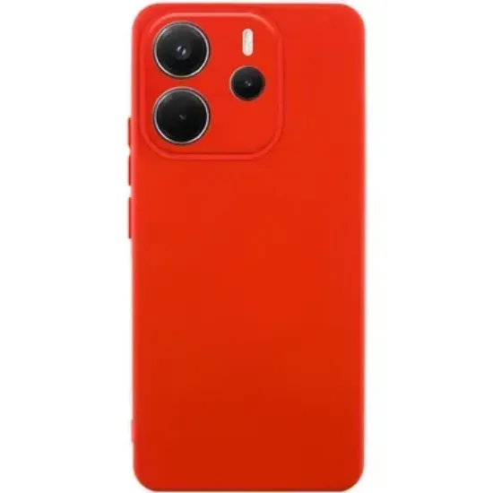 Чохол-накладка Silicone Case Full Camera Xiaomi Redmi Note 14 4G Red