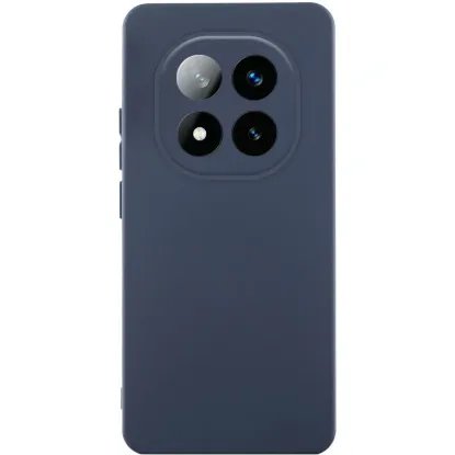 Чохол-накладка Silicone Case Full Camera Xiaomi Redmi Note 14 Pro 4G Midnight Blue