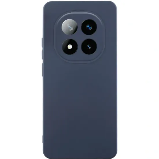 Чохол-накладка Silicone Case Full Camera Xiaomi Redmi Note 14 Pro 4G Midnight Blue