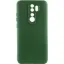 Чохол-накладка Silicone Case Full Camera Xiaomi Redmi Note 8 Pro Dark Green