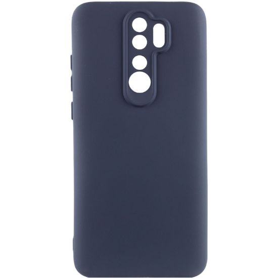 Чохол-накладка Silicone Case Full Camera Xiaomi Redmi Note 8 Pro Midnight Blue