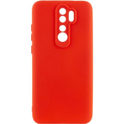 Чохол-накладка Silicone Case Full Camera Xiaomi Redmi Note 8 Pro Red