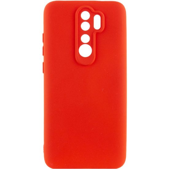 Чохол-накладка Silicone Case Full Camera Xiaomi Redmi Note 8 Pro Red