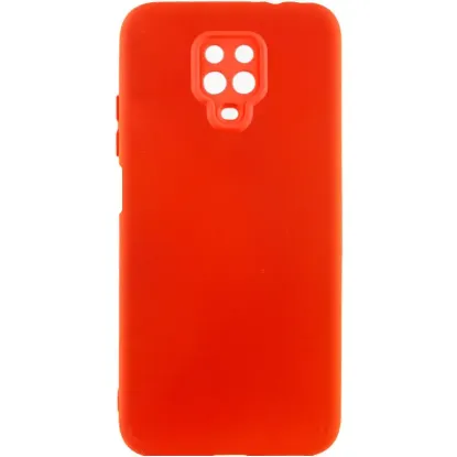 Чохол-накладка Silicone Case Full Camera Xiaomi Redmi Note 9S / Note 9 Pro Red