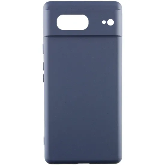 Чохол-накладка Silicone Case Full Camera Google Pixel 7 Navy Blue