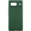 Чохол-накладка Silicone Case Full Camera Google Pixel 7A Dark Green