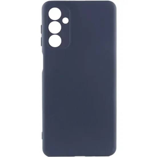 Чохол-накладка Silicone Case Full Camera Infinix Hot 60 Dark Blue