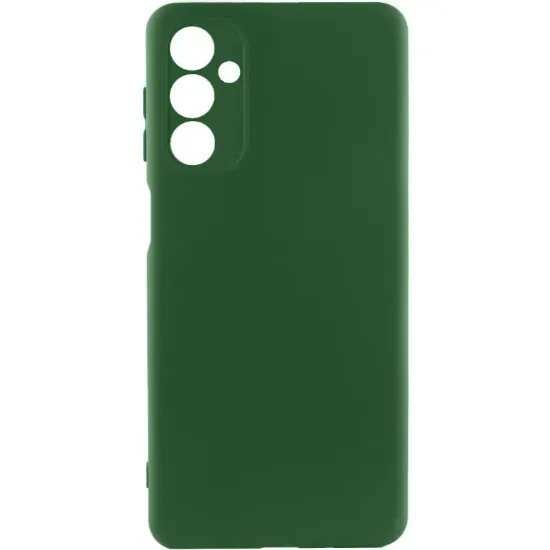 Чохол-накладка Silicone Case Full Camera Infinix Hot 60 Dark Green