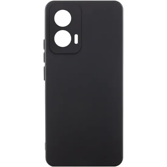 Чохол-накладка Silicone Case Full Camera Motorola G05 / E15 Black