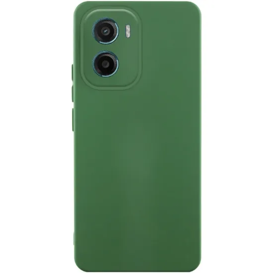 Чохол-накладка Silicone Case Full Camera Motorola G06 / G06 Power Midnight Green