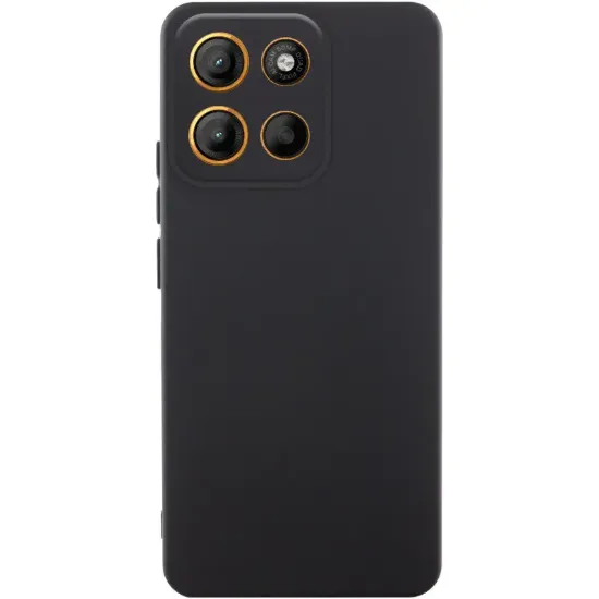 Чохол-накладка Silicone Case Full Camera Motorola G15 Black