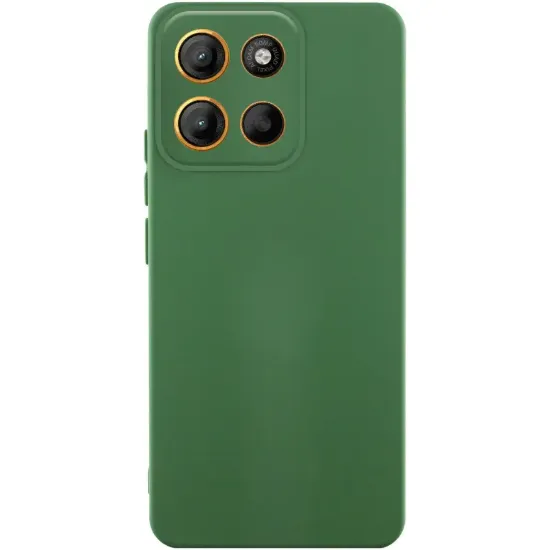 Чохол-накладка Silicone Case Full Camera Motorola G15 Dark Green