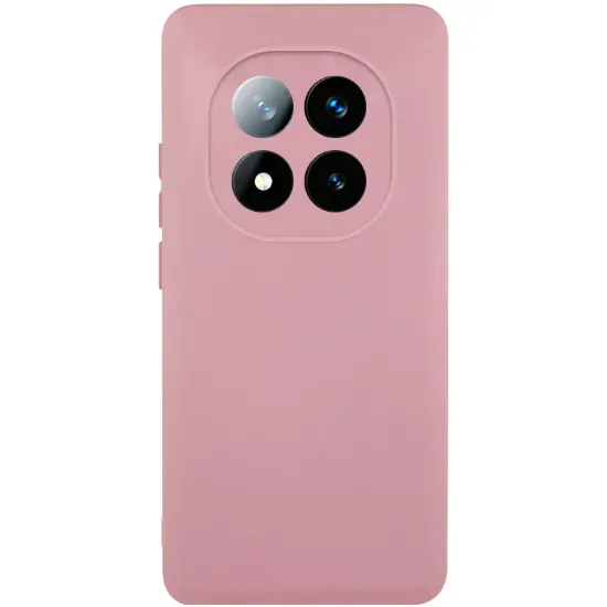 Чохол-накладка Silicone Case Full Camera Poco X7 Pink Sand