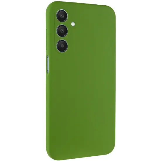 Чохол-накладка Silicone Case Full Camera Samsung A165 A16 Midnight Green
