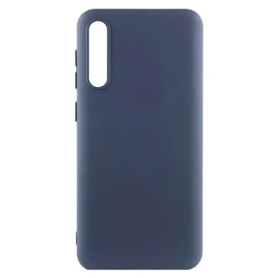Чохол-накладка Silicone Case Full Camera Samsung A505 / A307 Midnight Blue