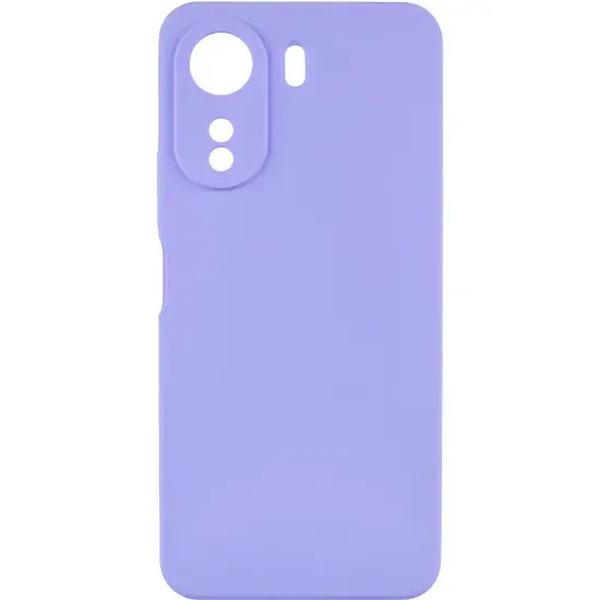Чохол-накладка Silicone Case Full Camera Xiaomi Redmi 13C Light Violet