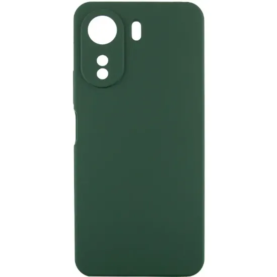 Чохол-накладка Silicone Case Full Camera Xiaomi Redmi 13C Midnight Green