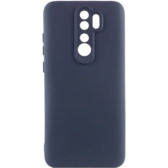 Чохол-накладка Silicone Case Full Camera Xiaomi Redmi 9 Midnight Blue