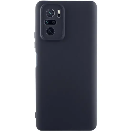 Чохол-накладка Silicone Case Full Camera Xiaomi Redmi Note 10 / Note 10S Black