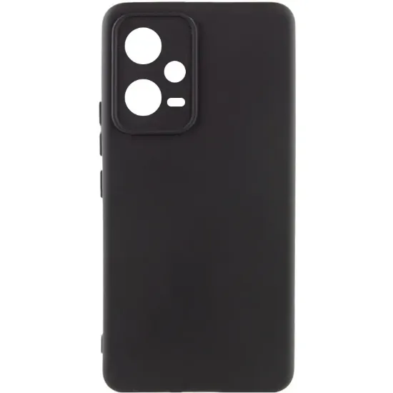 Чохол-накладка Silicone Case Full Camera Xiaomi Redmi Note 12 5G Black
