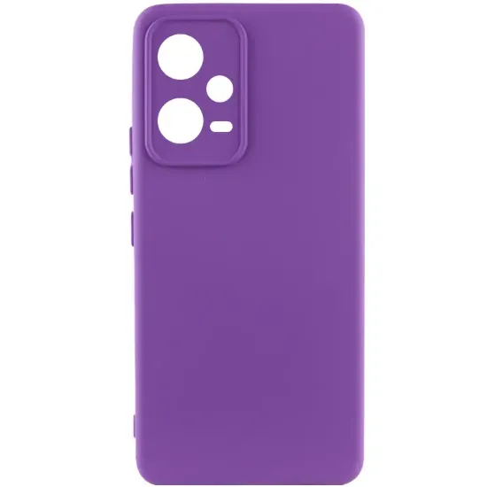 Чохол-накладка Silicone Case Full Camera Xiaomi Redmi Note 12 5G Purple