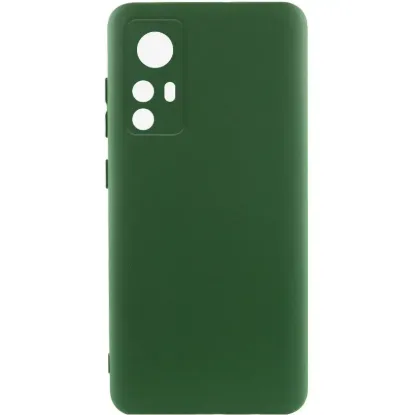Чохол-накладка Silicone Case Full Camera Xiaomi Redmi Note 12S Dark Green